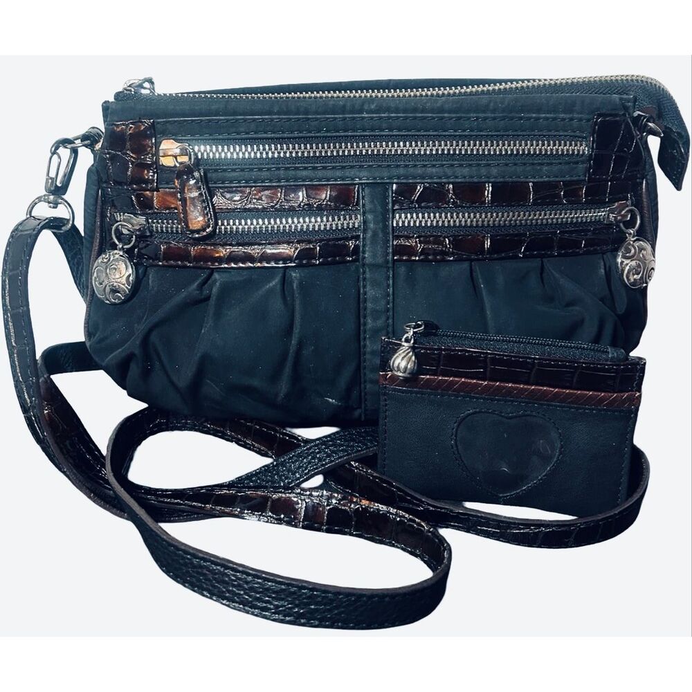 Brighton Twister and Go Crossbody with Mini Wallet